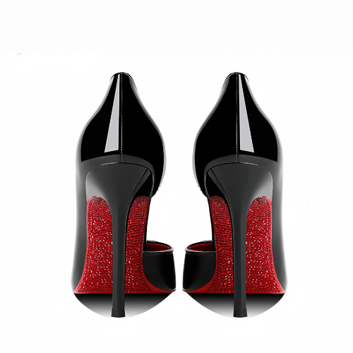 Scarpin Valentina Hollow Black