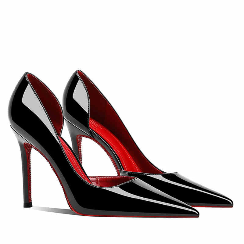 Scarpin Valentina Hollow Black